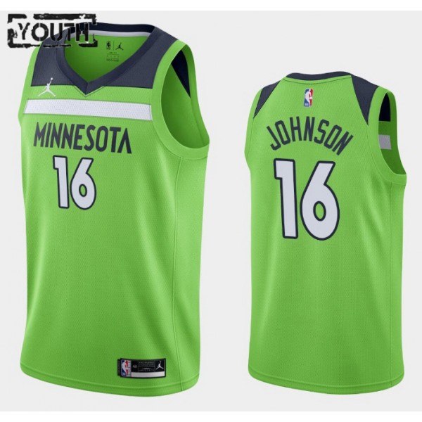 Minnesota Timberwolves Trikot James Johnson 16 2020-2021 Jordan Brand Statement Edition Swingman - Kinder Minnesota Timberwolves Trikot James Johnson 16 2020-2021 Jordan Brand Statement Edition Swingman - Kinder